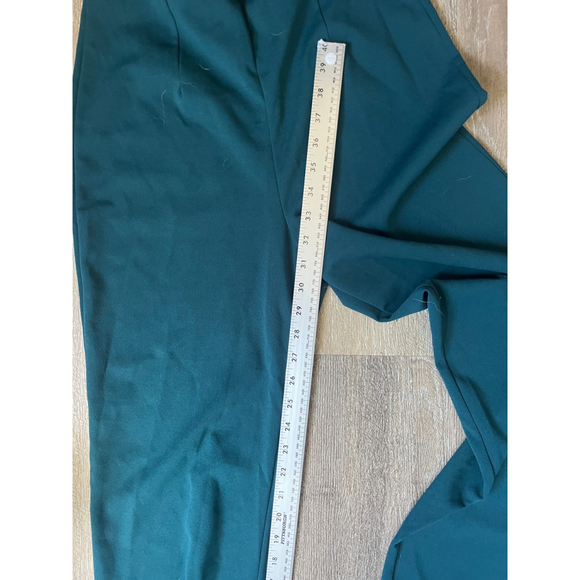Lulus Teal High-Waisted Wide-Leg Trousers Size S - Picture 4 of 5